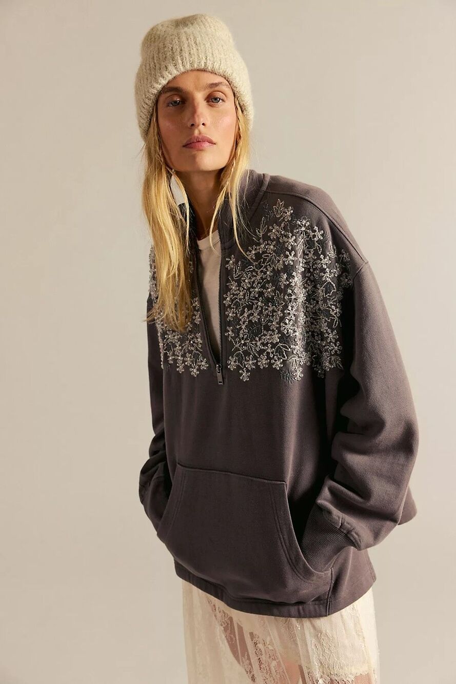 New Free People Girls Night Out Sweatshirt Size S